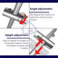 HEMOS BATHROOM FITTING SUS 304 SHOWER ADJUSTABLE BAR GELONGSOR PANCURAN (ROUND/SQUARE) HM-0052,0053