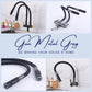 HEMOS KITCHEN FAUCET SUS 304 BLACK FLEXIBLE NYLON PILLAR WALL SINK TAP KEPALA PAIP SINKI 36SERIES