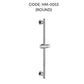 HEMOS BATHROOM FITTING SUS 304 SHOWER ADJUSTABLE BAR GELONGSOR PANCURAN (ROUND/SQUARE) HM-0052,0053