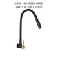 HEMOS KITCHEN FAUCET SUS 304 BLACK FLEXIBLE NYLON PILLAR WALL SINK TAP KEPALA PAIP SINKI 36SERIES