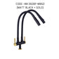 HEMOS KITCHEN FAUCET SUS 304 BLACK FLEXIBLE NYLON PILLAR WALL SINK TAP KEPALA PAIP SINKI 36SERIES