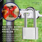 HEMOS 50MM SUS 304 HOUSE MOTOR SECURITY SAFETY ANTI-CUT ANTI-SAW PADLOCK KUNCI MANGGA HML-502-501