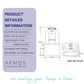 HEMOS 50MM SUS 304 HOUSE MOTOR SECURITY SAFETY ANTI-CUT ANTI-SAW PADLOCK KUNCI MANGGA HML-502-501