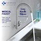 HEMOS HYGIENE MEDICAL HEALTH LONG HANDLE WATER TAP PILLAR WALL SINK TAP KEPALA PAIP AIR HOSPITAL