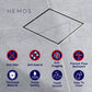 HEMOS INVISIBLE 304 STEEL MOSAIC TILE FLOOR TRAP GRATING HM-103 ANTI-SMELL TRAP