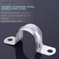 HEMOS PARTS STAINLESS STEEL HIGH QUALITY 20MM-30MM SADDLE PIPE U CABLE CLIP FOR PVC PIPE HM-0056