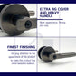 HEMOS 60-70MM TUBULAR LEVEL DOOR LOCK KUNCI TOMBOL PINTU RUMAH SILVER BLACK GREY HM-5210