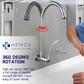 HEMOS HYGIENE MEDICAL HEALTH LONG HANDLE WATER TAP PILLAR WALL SINK TAP KEPALA PAIP AIR HOSPITAL