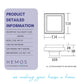 HEMOS INVISIBLE 304 STEEL MOSAIC TILE FLOOR TRAP GRATING HM-103 ANTI-SMELL TRAP