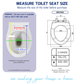 HEAVY DUTY O SHAPE PP MATERIAL SOFT CLOSE SEAT COVER ADJUSTABLE HINGES PENUTUP MANGKUK TANDAS DUDUK