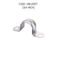 HEMOS PARTS STAINLESS STEEL HIGH QUALITY 20MM-30MM SADDLE PIPE U CABLE CLIP FOR PVC PIPE HM-0056