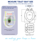 HEAVY DUTY O SHAPE PP MATERIAL SOFT CLOSE SEAT COVER ADJUSTABLE HINGES PENUTUP MANGKUK TANDAS DUDUK