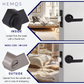 HEMOS 60-70MM TUBULAR LEVEL HANDLE DOOR LOCK KUNCI TOMBOL PINTU RUMAH SILVER BLACK HM-5203,5208