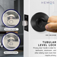 HEMOS 60-70MM TUBULAR LEVEL HANDLE DOOR LOCK KUNCI TOMBOL PINTU RUMAH SILVER BLACK HM-5203,5208