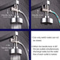HEMOS BATHROOM FAUCET PARTS 3 WAY SHOWER HEAD WATER FLOW CONTROL DIVERTER VALVE (M+M+F) HM-0043