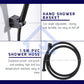 HEMOS BATHROOM FAUCET HANDHELD SHOWER 3 FUNCTIONS MIXER BATH SHOWER WITH TAP KEPALA PAIP BILIK MANDI HM-13006-MB,MG