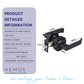 HEMOS 60-70MM TUBULAR LEVEL HANDLE DOOR LOCK KUNCI TOMBOL PINTU RUMAH SILVER BLACK HM-5203,5208