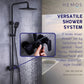 HEMOS BATHROOM FAUCET 3 MODE BRASS MIXER RAIN SHOWER SETS SET MANDIAN HM-13009-MB, MG