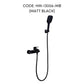 HEMOS BATHROOM FAUCET HANDHELD SHOWER 3 FUNCTIONS MIXER BATH SHOWER WITH TAP KEPALA PAIP BILIK MANDI HM-13006-MB,MG