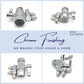 1/4'' BRASS C/P DIVERTER FILTER ADAPTOR VALVE KEPALA AIR SINK DAPUR SINGLE DUAL