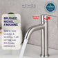 HEMOS BATHROOM FAUCET STAINLESS STEEL SUS 304 PILLAR BASIN TAP HM-313