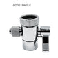 1/4'' BRASS C/P DIVERTER FILTER ADAPTOR VALVE KEPALA AIR SINK DAPUR SINGLE DUAL