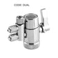 1/4'' BRASS C/P DIVERTER FILTER ADAPTOR VALVE KEPALA AIR SINK DAPUR SINGLE DUAL
