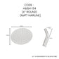 HEMOS BATHROOM 4'' 6'' 8'' 12'' SUS 304 ULTRA THIN RAINFALL SHOWER HEAD C/W ARM (ROUND/ SQUARE)