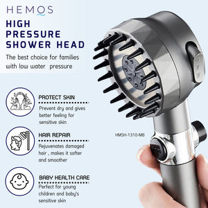 HEMOS BATHROOM ABS+304 STAINLESS STEEL 150CM SHOWER TUBE AND HAND SHOWER HAND SHOWER HMSH-1310,1320,1330
