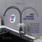 HEMOS KITCHEN FAUCET STEEL HOT COLD MIXER PILLAR WATER TAP HM51001-MS GOLD HM-51001-GD