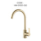 HEMOS KITCHEN FAUCET STEEL HOT COLD MIXER PILLAR WATER TAP HM51001-MS GOLD HM-51001-GD