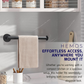 HEMOS SUS 304 STAINLESS STEEL TOWEL HOLDER WALL MOUNTED PAPER HOLDER HMBF-83827