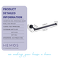 HEMOS SUS 304 STAINLESS STEEL TOWEL HOLDER WALL MOUNTED PAPER HOLDER HMBF-83827