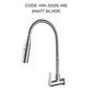 HEMOS KITCHEN FAUCET FLEXIBLE SUS 304 STAINLESS STEEL HOSE PILLAR WALL SINK TAP