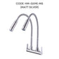 HEMOS KITCHEN FAUCET FLEXIBLE SUS 304 STAINLESS STEEL HOSE PILLAR WALL SINK TAP