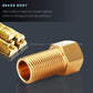 HEMOS BRASS PIPE FITTING EXTENSION ADAPTOR MALE FEMALE 1/2X2INCH,1/2X3INCH,1/2X4INCH