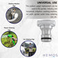 HEMOS BATHROOM FAUCET 1/2'' BRASS C/P 2 WAY BIB TAP VALVE UNION TAP PAIP AIR MESIN BASUH HM-412