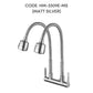 HEMOS KITCHEN FAUCET FLEXIBLE SUS 304 STAINLESS STEEL HOSE PILLAR WALL SINK TAP