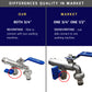 HEMOS BATHROOM FAUCET 1/2'' BRASS C/P 2 WAY BIB TAP VALVE UNION TAP PAIP AIR MESIN BASUH HM-412