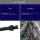 HEMOS BATHROOM PARTS 300-800MM NYLON PVC HIGH PRESSURE FLEXIBLE HOSE (BLACK,SILVER) HM-0067,0068