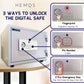HEMOS ALARM IRON FIRE-PROOF ANTI-THEFT FINGERPRINT DIGITAL SECURITY SAFETY LARGE DOOR BOX HM-DM-3H