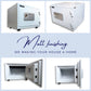 HEMOS ALARM IRON FIRE-PROOF ANTI-THEFT FINGERPRINT DIGITAL SECURITY SAFETY LARGE DOOR BOX HM-DM-3H
