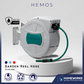 HEMOS 15/20/30M AUTOMATIC RETRACTABLE GARDEN SPRAYER HOSE REEL HOS AIR KEKILI (INCLUDE PVC HOSE)