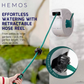 HEMOS 15/20/30M AUTOMATIC RETRACTABLE GARDEN SPRAYER HOSE REEL HOS AIR KEKILI (INCLUDE PVC HOSE)