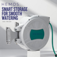 HEMOS 15/20/30M AUTOMATIC RETRACTABLE GARDEN SPRAYER HOSE REEL HOS AIR KEKILI (INCLUDE PVC HOSE)