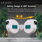 HEMOS 15/20/30M AUTOMATIC RETRACTABLE GARDEN SPRAYER HOSE REEL HOS AIR KEKILI (INCLUDE PVC HOSE)