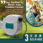 HEMOS 15/20/30M AUTOMATIC RETRACTABLE GARDEN SPRAYER HOSE REEL HOS AIR KEKILI (INCLUDE PVC HOSE)