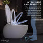 HEMOS BATHROOM SMART TOILET INTELLIGENT WATER CLOSET AUTOMATIC MULTI-FUNCTIONAL HM-784-250-W,G