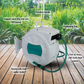 HEMOS 15/20/30M AUTOMATIC RETRACTABLE GARDEN SPRAYER HOSE REEL HOS AIR KEKILI (INCLUDE PVC HOSE)