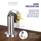 HEMOS PARTS SUS 304 SPRING SOFT CATCH HEAVY DUTY MAGNET DOOR STOPPER BOTH WALL & FLOOR MOUNT